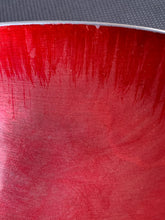 Load image into Gallery viewer, Vintage Stylish Red Enamel and Silver Plated Dish - Freya's Trading Post