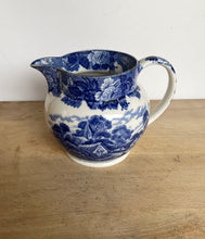 Load image into Gallery viewer, Smaller  Antique Blue and White Enoch Wood's English Scenery Jug - Freya's Trading Post