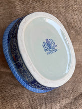 Load image into Gallery viewer, Vintage Blue and White Porcelain Basket - Freya's Trading Post