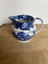Load image into Gallery viewer, Smaller  Antique Blue and White Enoch Wood's English Scenery Jug - Freya's Trading Post