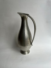 Load image into Gallery viewer, Stylish Vintage Selangor Hammered Effect Pewter Pitcher - Freya's Trading Post