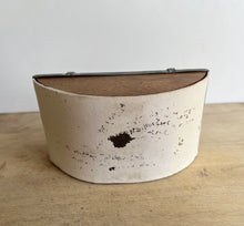 Load image into Gallery viewer, Stylish Vintage Irish Pewter and Wood Paper Ink Blotter - Freya's Trading Post