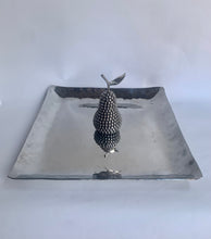 Load image into Gallery viewer, Stylish Heavy Decorative Metal Square Tray - Freya's Trading Post
