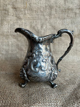 Load image into Gallery viewer, Gorgeous Vintage Ornate Silver Plated Small Jug - Freya's Trading Post