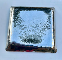 Load image into Gallery viewer, Stylish Heavy Decorative Metal Square Tray - Freya's Trading Post