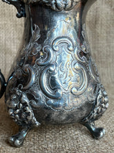 Load image into Gallery viewer, Gorgeous Vintage Ornate Silver Plated Small Jug - Freya's Trading Post