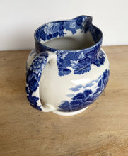 Load image into Gallery viewer, Smaller  Antique Blue and White Enoch Wood's English Scenery Jug - Freya's Trading Post
