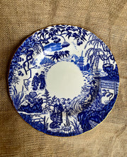 Load image into Gallery viewer, Vintage Royal Crown Derby Blue Mikado Dinner Plate - Freya's Trading Post