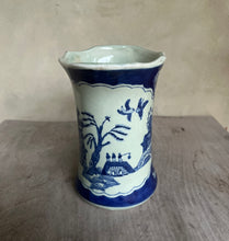 Load image into Gallery viewer, Beautiful Vintage Chinese Da Qing Qianlong Flow Blue Willow Jug - Freya's Trading Post