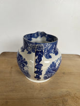 Load image into Gallery viewer, Larger Antique Blue and White Enoch Wood's English Scenery Jug - Freya's Trading Post