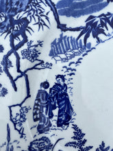 Load image into Gallery viewer, Vintage Royal Crown Derby Blue Mikado Dinner Plate - Freya's Trading Post