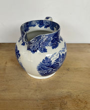 Load image into Gallery viewer, Larger Antique Blue and White Enoch Wood's English Scenery Jug - Freya's Trading Post