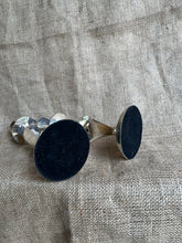 Load image into Gallery viewer, Vintage Pair of Silver Plated Twisted Ribbon Shape Candlesticks - Freya's Trading Post