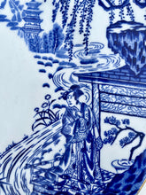 Load image into Gallery viewer, Vintage Royal Crown Derby Blue Mikado Dinner Plate - Freya's Trading Post