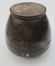 Load image into Gallery viewer, Beautiful Small Vintage Wooden Container inlaid with Mother of Pearl - Freya's Trading Post