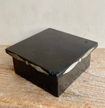 Load image into Gallery viewer, Unusual Small Chinese Inlaid Mother of Pearl Lacquer Box - Freya's Trading Post