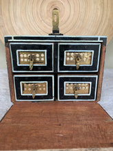 Load image into Gallery viewer, Beautiful Vintage Indian Wooden Jewellery Box - Freya's Trading Post