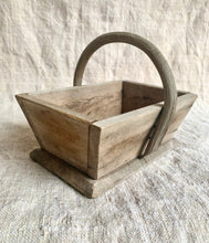 Load image into Gallery viewer, Charming Mini Vintage Wooden Decorative Trug - Freya's Trading Post