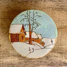 Load image into Gallery viewer, Charming Vintage Painted Wooden Trinket Box - Freya's Trading Post