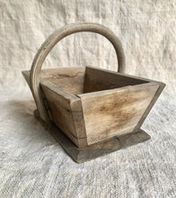 Load image into Gallery viewer, Charming Mini Vintage Wooden Decorative Trug - Freya's Trading Post