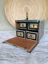 Load image into Gallery viewer, Beautiful Vintage Indian Wooden Jewellery Box - Freya's Trading Post