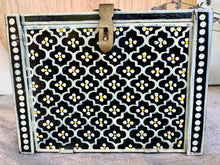 Load image into Gallery viewer, Beautiful Vintage Indian Wooden Jewellery Box - Freya's Trading Post