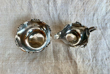Load image into Gallery viewer, Beautiful Vintage Pair of Art Nouveau Silver Plated Creamer and Sugar Bowl Set - Freya's Trading Post