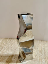 Load image into Gallery viewer, Rare Contemporary Design Twist Pewter Vase - Stunning - Freya's Trading Post