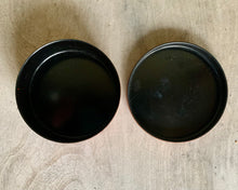 Load image into Gallery viewer, Originally part of a Vintage Nesting Box Set with a matte orange/red rust toned lacquer style finish - Freya's Trading Post