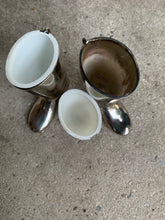 Load image into Gallery viewer, Delightful Pair of Vintage Silver Plated Grenadier Boots - Freya's Trading Post