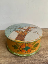 Load image into Gallery viewer, Charming Vintage Painted Wooden Trinket Box - Freya's Trading Post