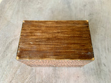 Load image into Gallery viewer, Stylish Vintage Copper Hand Hammered Arts and Crafts Playing Cards Box - Freya's Trading Post