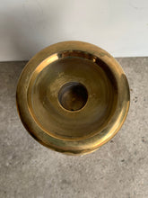 Load image into Gallery viewer, Pair of Vintage Brass, Bronze Patina Candlesticks - Freya's Trading Post