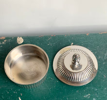 Load image into Gallery viewer, Elegant Small Silver Plated  Lidded Pot - Freya's Trading Post