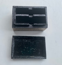 Load image into Gallery viewer, Vintage Kashmir Hand Painted Papier Mache Playing Cards Box - Freya's Trading Post