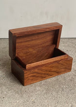 Load image into Gallery viewer, Fabulous Sasha Bowles Designs Wooden Box with Pewter Lid - Freya's Trading Post