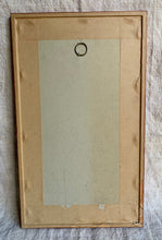 Load image into Gallery viewer, Delightful Red Framed Vintage Watercolour of Dianthus Signed by Simone - Freya's Trading Post