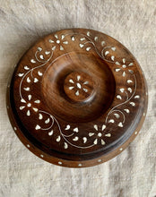 Load image into Gallery viewer, Beautiful Vintage Handcrafted Round Spice Box / Masala Dabba - Freya's Trading Post