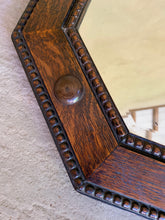 Load image into Gallery viewer, Timeless Arts and Crafts Style Wall Hanging Octagonal Beaded Frame Bevel Edged Mirror - Freya's Trading Post