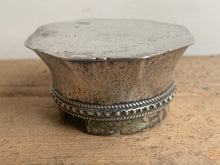 Load image into Gallery viewer, Beautiful Ornate Octagonal Silver Pot - Freya's Trading Post