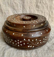 Load image into Gallery viewer, Beautiful Vintage Handcrafted Round Spice Box / Masala Dabba - Freya's Trading Post