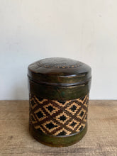 Load image into Gallery viewer, Attractive Vintage Leather Covered Tin Stamped Waverley Cigarettes - Freya's Trading Post