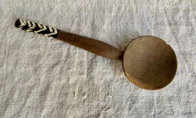 Load image into Gallery viewer, 2 Stylish Vintage Hand Carved African Wooden Spoons and 1 Serving Fork - Freya's Trading Post