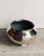 Load image into Gallery viewer, Stylish and Useful Vintage Silver Plated Bowl with an elegant Greek Key Motif to the rim - Freya's Trading Post