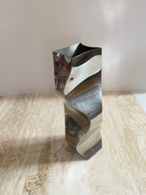 Load image into Gallery viewer, Rare Contemporary Design Twist Pewter Vase - Stunning - Freya's Trading Post