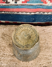 Load image into Gallery viewer, Beautiful Vintage Indian Etched Brass Lassi Cup - Freya's Trading Post