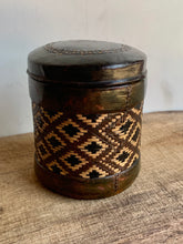 Load image into Gallery viewer, Attractive Vintage Leather Covered Tin Stamped Waverley Cigarettes - Freya's Trading Post