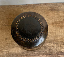 Load image into Gallery viewer, Attractive Vintage Leather Covered Tin Stamped Waverley Cigarettes - Freya's Trading Post