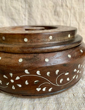 Load image into Gallery viewer, Beautiful Vintage Handcrafted Round Spice Box / Masala Dabba - Freya's Trading Post
