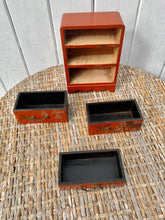 Load image into Gallery viewer, Charming Vintage Japanese Lacquer Miniature Chest of Drawers - Freya's Trading Post